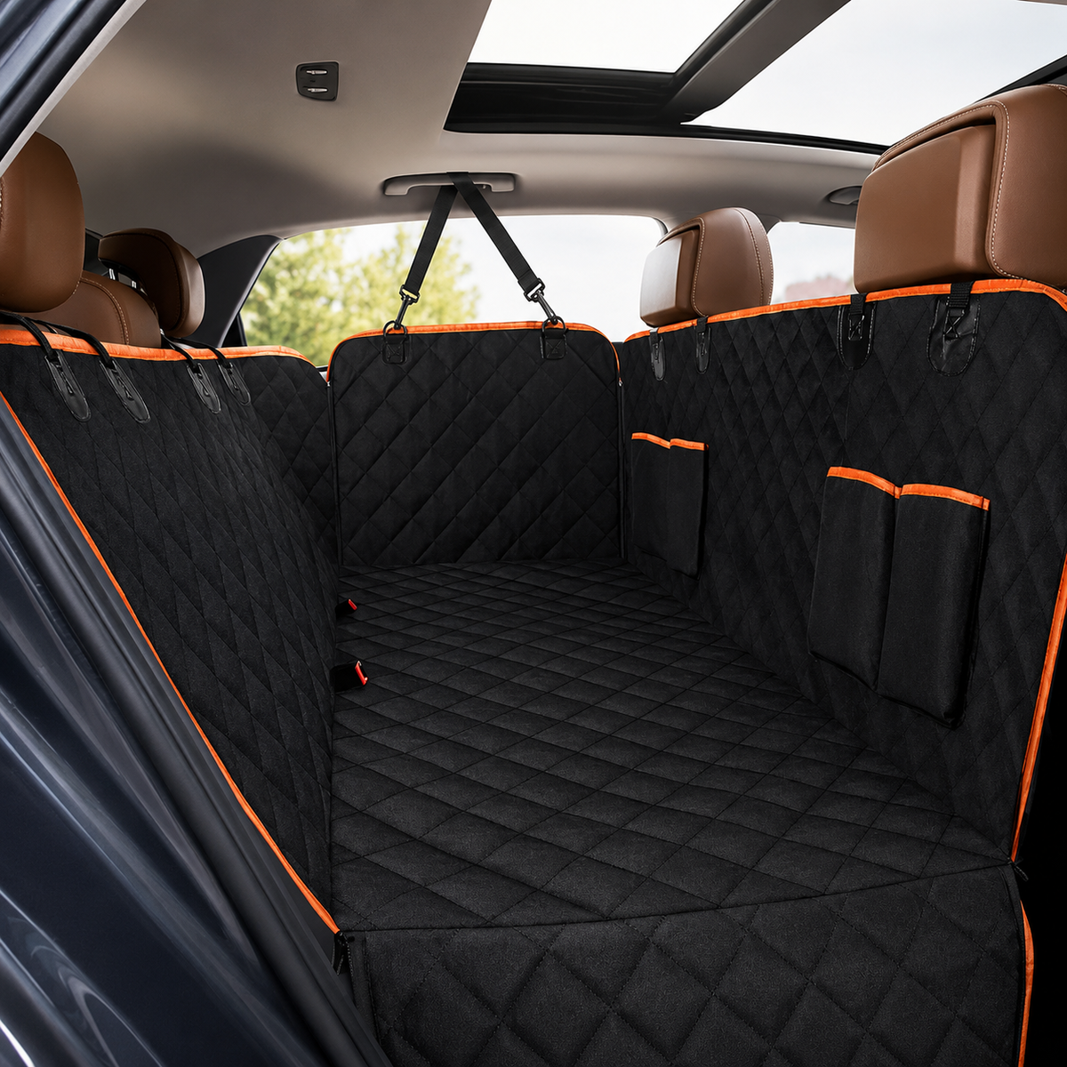 The Back Seat Swag — Waterproof Dog Car Hammock